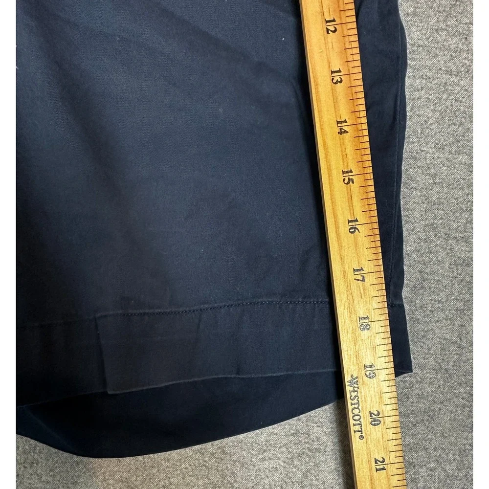 Polo Ralph Lauren Shorts Mens 36 Navy Blue Stretch Classic Fit Chino